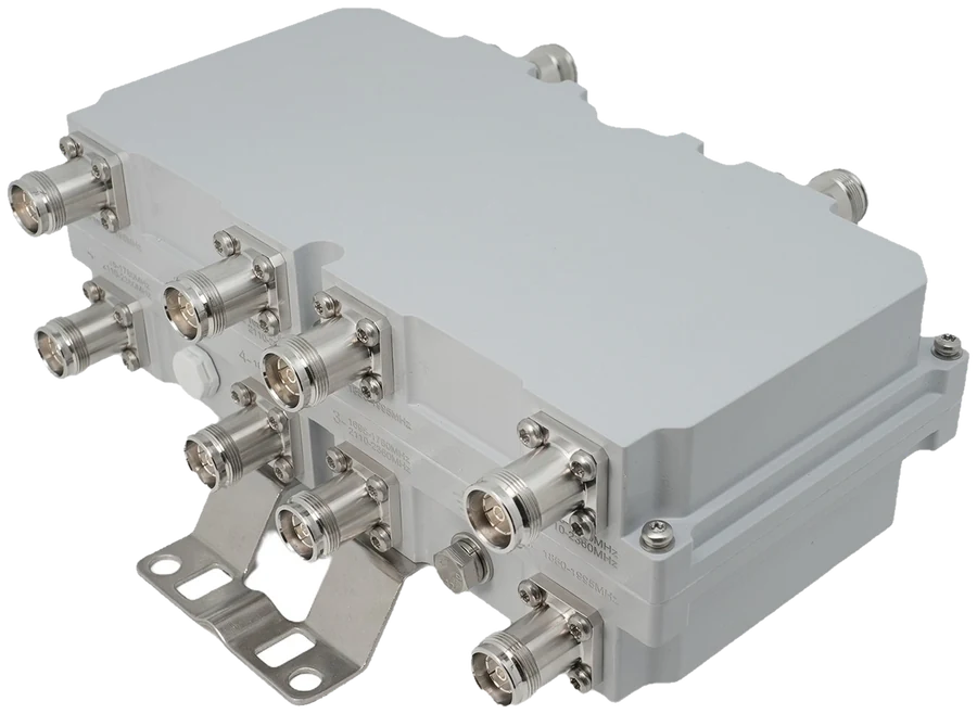 Aerless Dual Diplexer, Quad Pack
