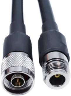Aerless Jumper Cable -1/2 SF Coaxial Cable, DIN-M / N-M