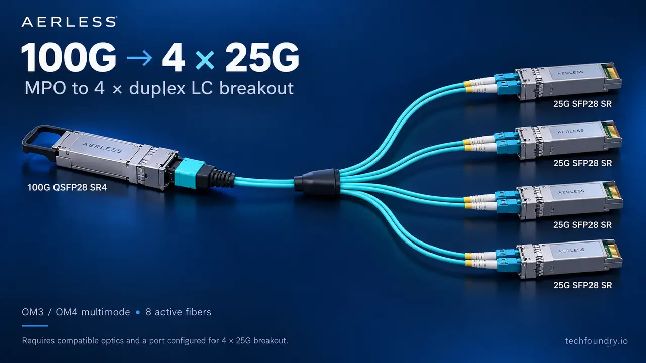 QSFP port types and specs